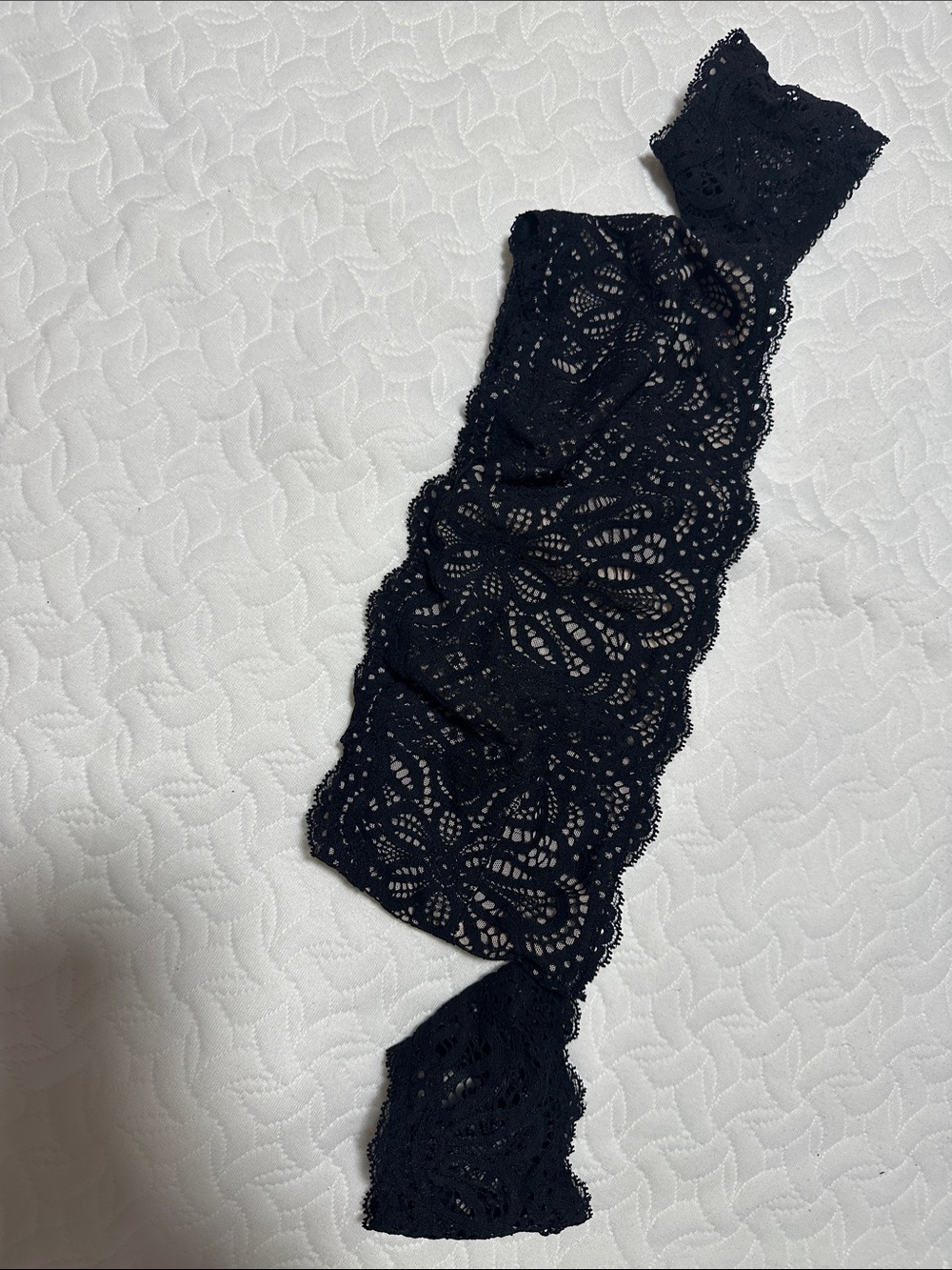 Black Lace Wrist Cuff - Women Accessories